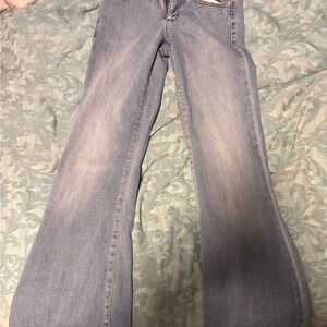 Garage Light Blue Flare Jeans